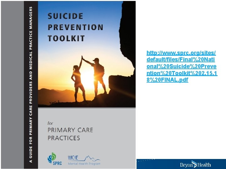 http: //www. sprc. org/sites/ default/files/Final%20 Nati onal%20 Suicide%20 Preve ntion%20 Toolkit%202. 15. 1 8%20
