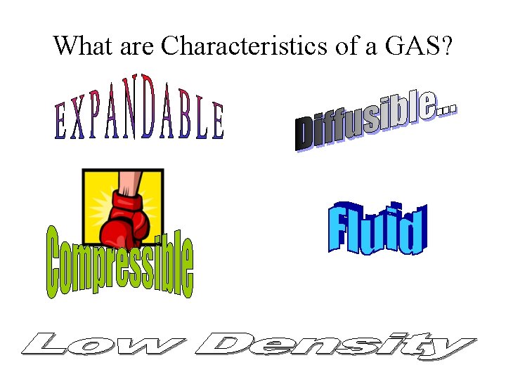 What are Characteristics of a GAS? 