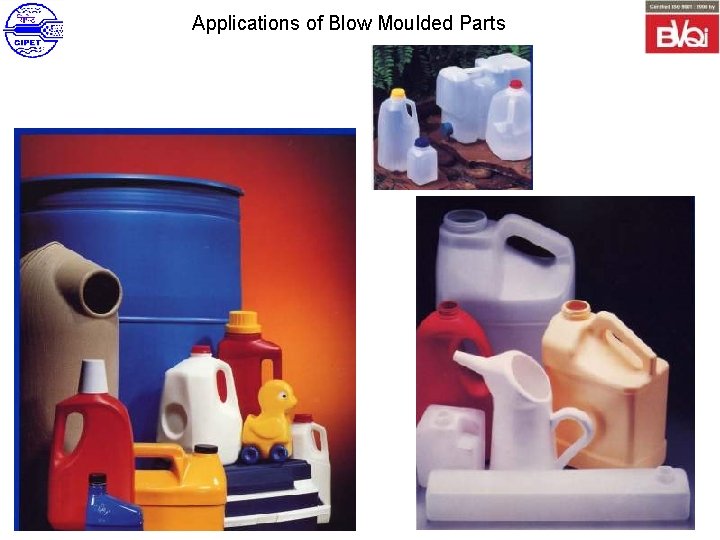 Applications of Blow Moulded Parts 