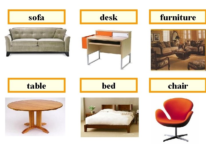 sofa desk furniture table bed chair 