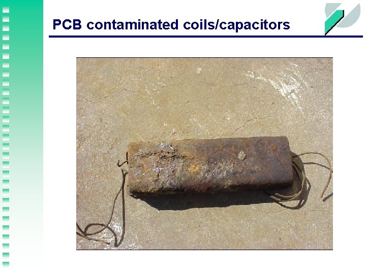 PCB contaminated coils/capacitors 