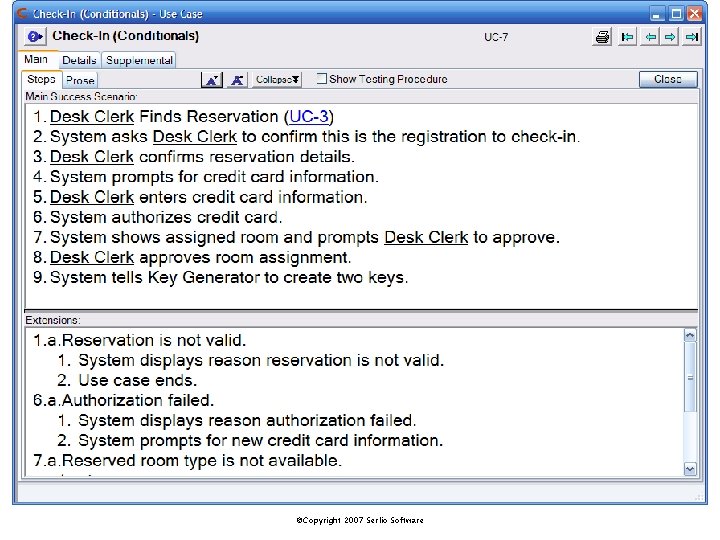 ©Copyright 2007 Serlio Software 