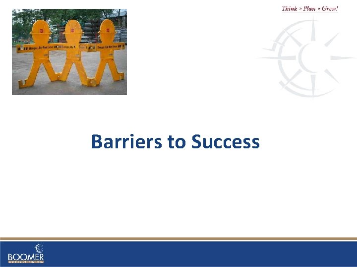 Barriers to Success 