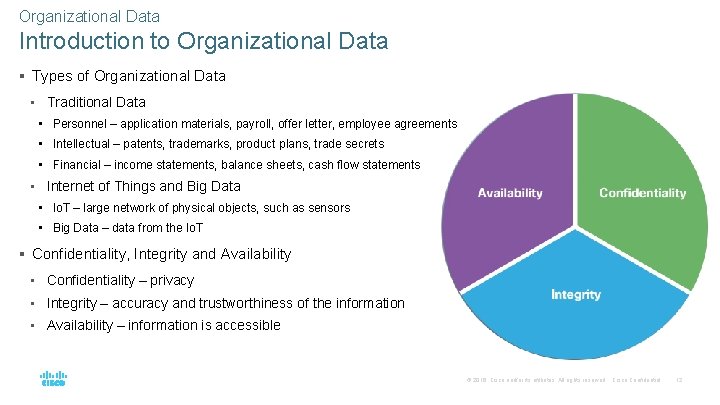 Organizational Data Introduction to Organizational Data § Types of Organizational Data • Traditional Data