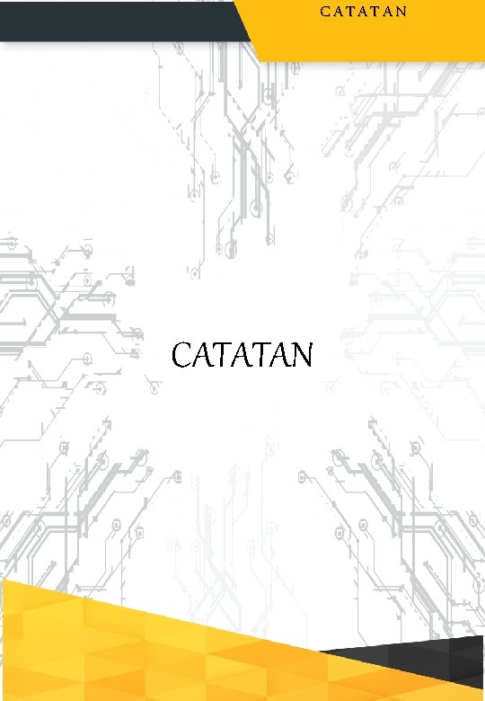CATATAN CATATAN