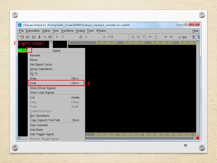 1 (right-click) 2 82 