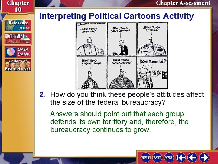 Interpreting Political Cartoons Activity 2. How do you think these people’s attitudes affect the