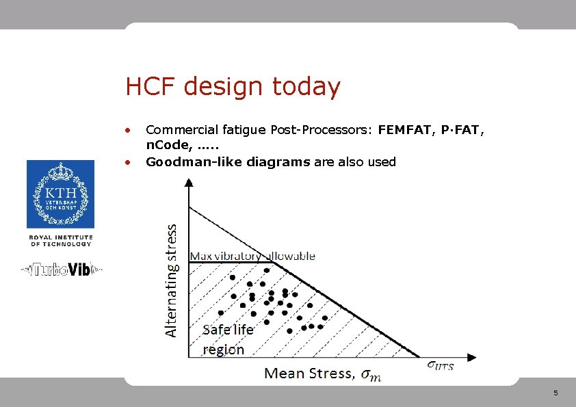 HCF design today • • Commercial fatigue Post-Processors: FEMFAT, P·FAT, n. Code, …. .