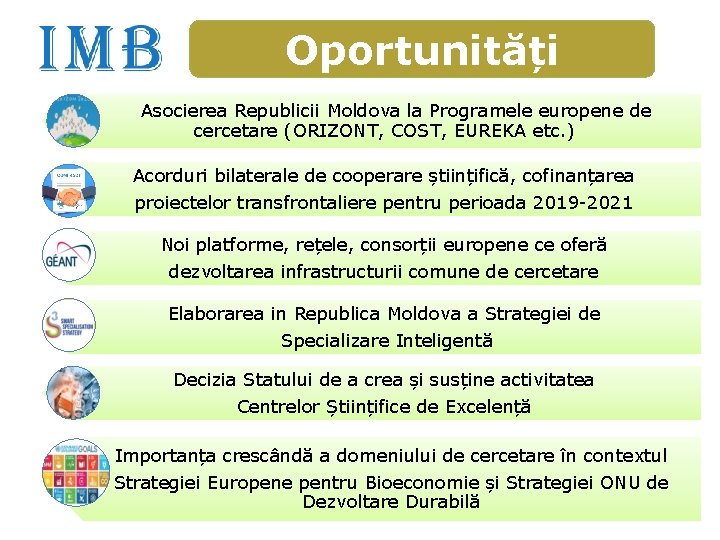 Oportunități Asocierea Republicii Moldova la Programele europene de cercetare (ORIZONT, COST, EUREKA etc. )