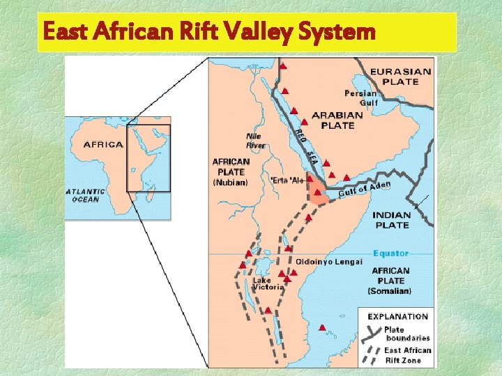 East African Rift Valley System 