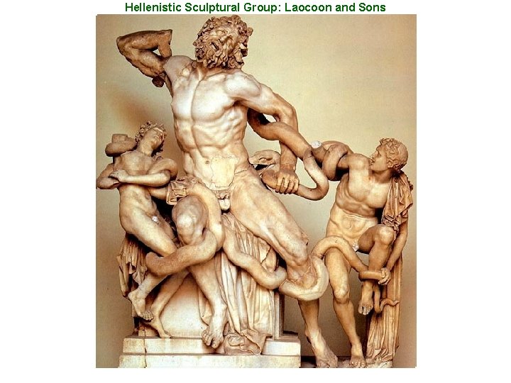 Hellenistic Sculptural Group: Laocoon and Sons 