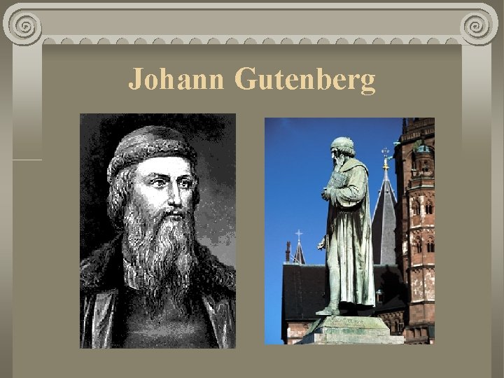 Johann Gutenberg 