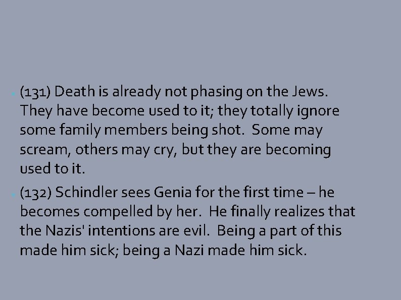 (131) Death is already not phasing on the Jews. They have become used to