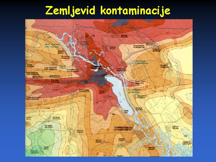 Zemljevid kontaminacije 