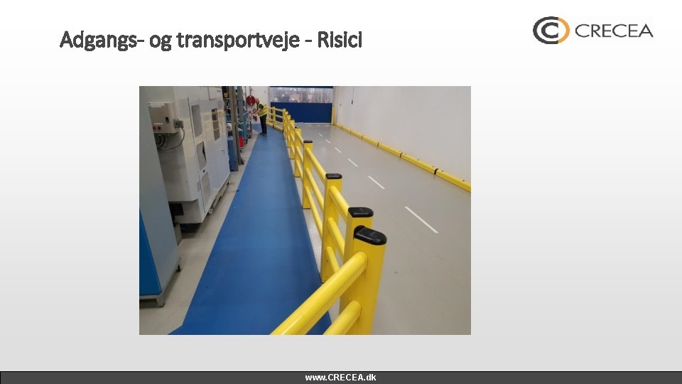 Adgangs- og transportveje - Risici www. CRECEA. dk 