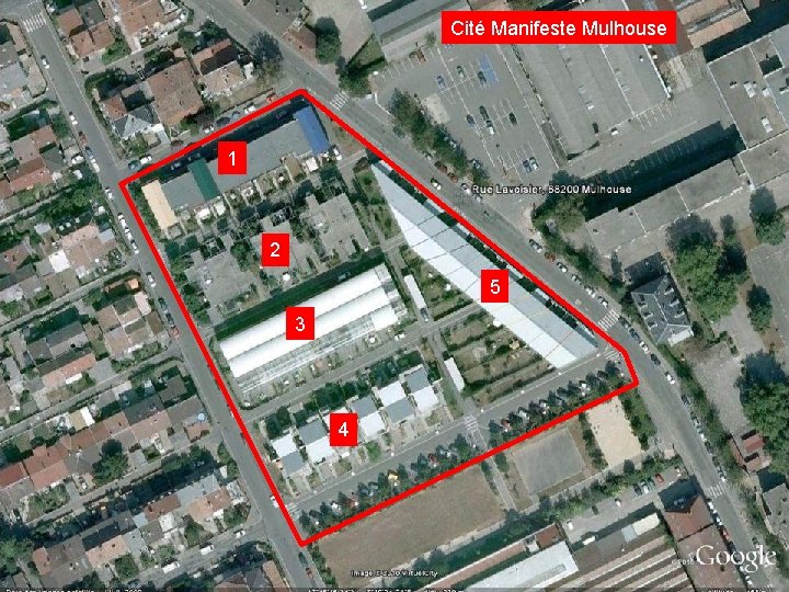 Cité Manifeste Mulhouse 1 2 5 3 4 