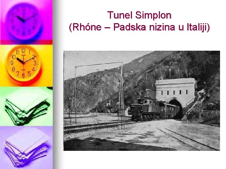 Tunel Simplon (Rhóne – Padska nizina u Italiji) 