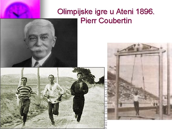 Olimpijske igre u Ateni 1896. Pierr Coubertin 