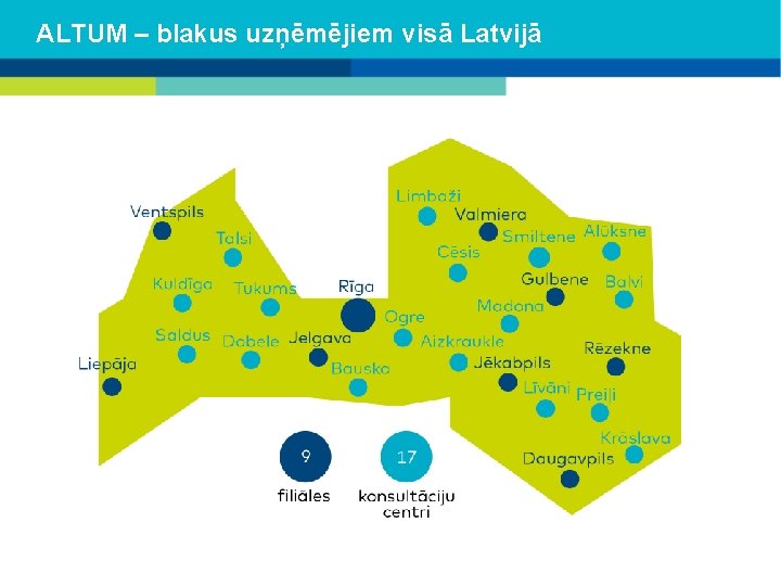 ALTUM – blakus uzņēmējiem visā Latvijā 