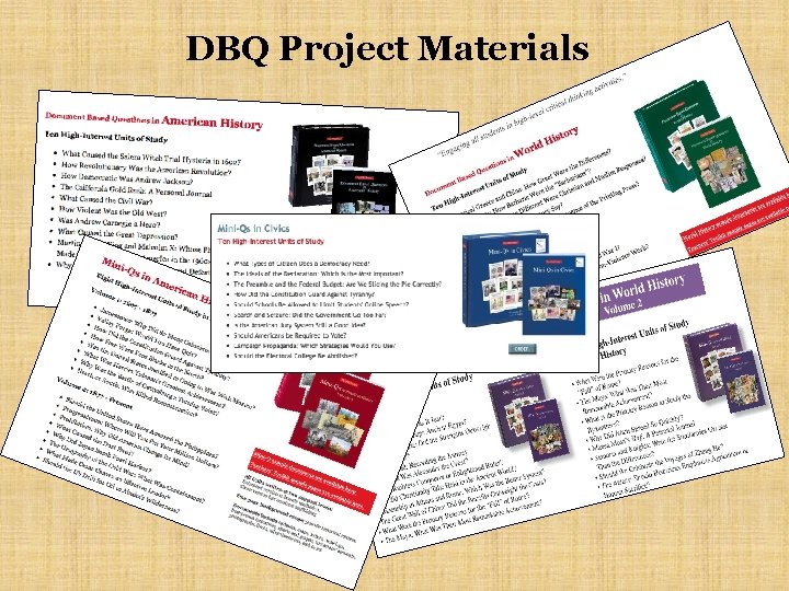 DBQ Project Materials 
