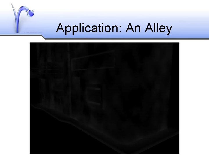 Application: An Alley 