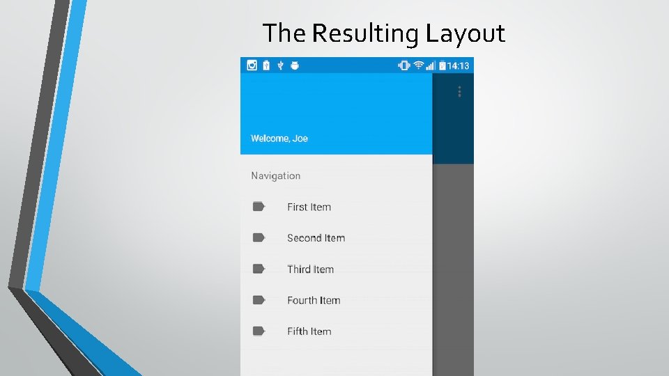 The Resulting Layout 