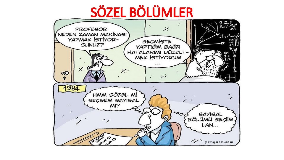 SÖZEL BÖLÜMLER 