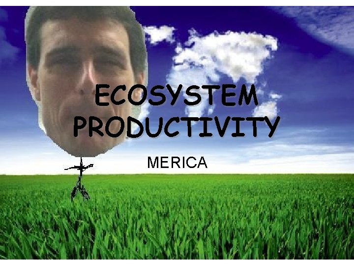 ECOSYSTEM PRODUCTIVITY MERICA 