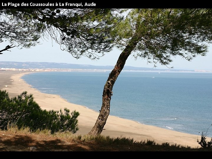 La Plage des Coussoules à La Franqui, Aude 