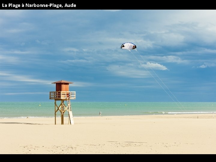 La Plage à Narbonne-Plage, Aude 