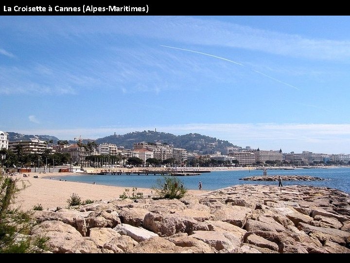 La Croisette à Cannes (Alpes-Maritimes) 
