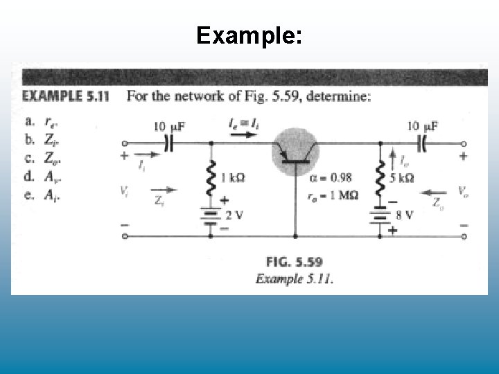 Example: Example: