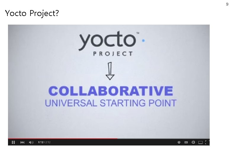 9 Yocto Project? 