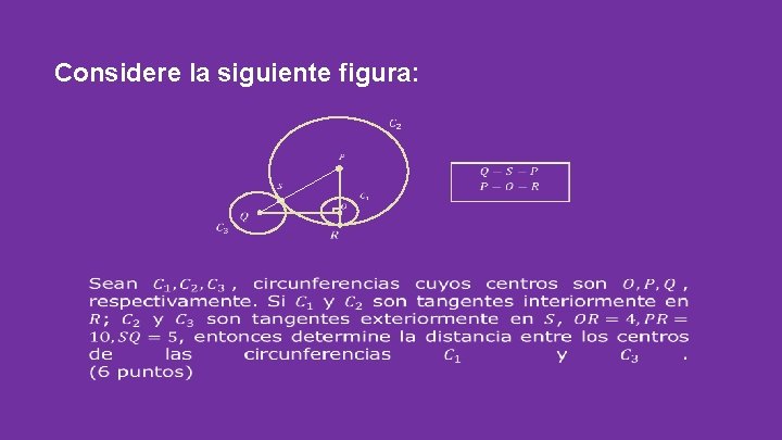 Considere la siguiente figura: 