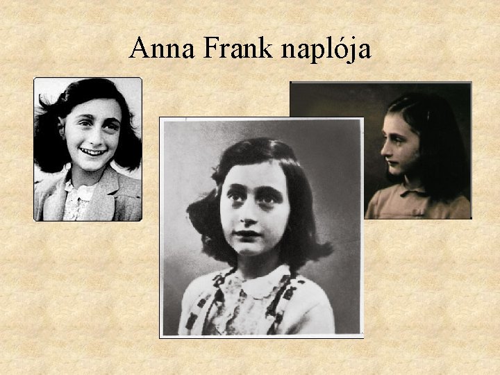 Anna Frank naplója 