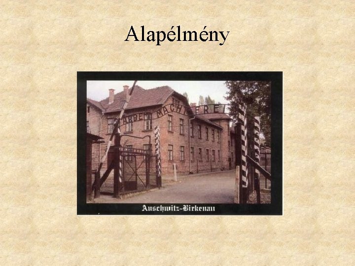 Alapélmény 