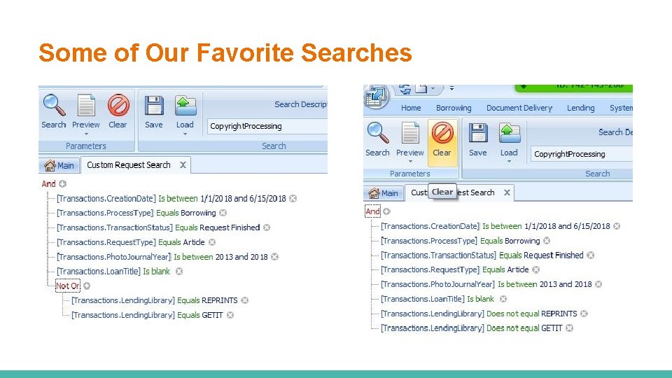 Some of Our Favorite Searches 