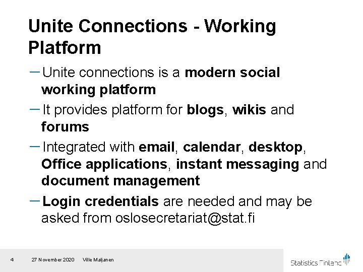 Unite Connections - Working Platform －Unite connections is a modern social working platform －It