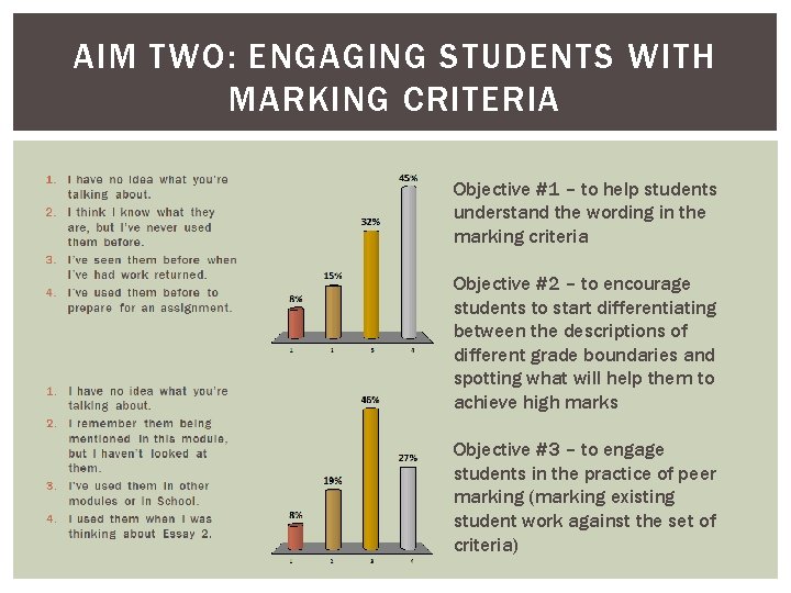 USING GRADEMARK TO IMPROVE FEEDBACK AND INVOLVE STUDENTS
