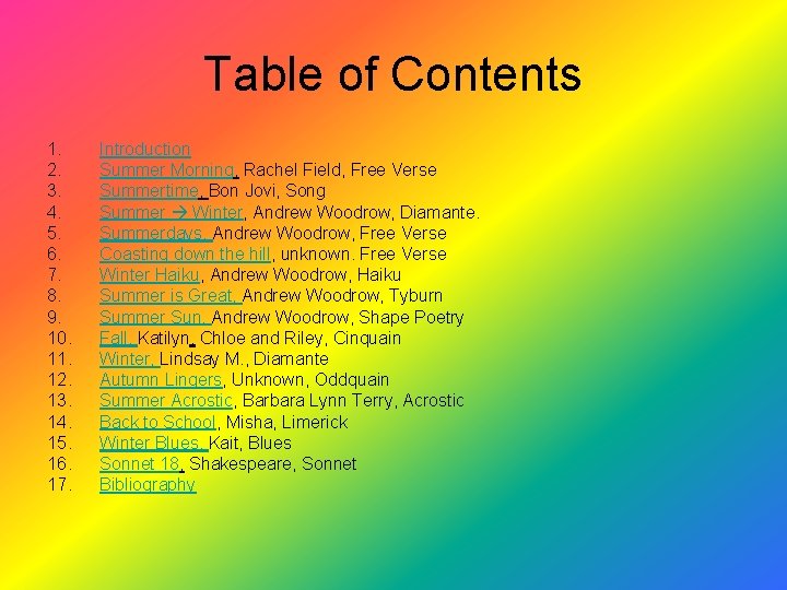 Table of Contents 1. 2. 3. 4. 5. 6. 7. 8. 9. 10. 11.