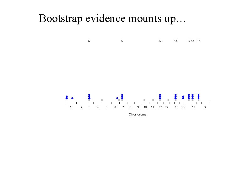 Bootstrap evidence mounts up… 