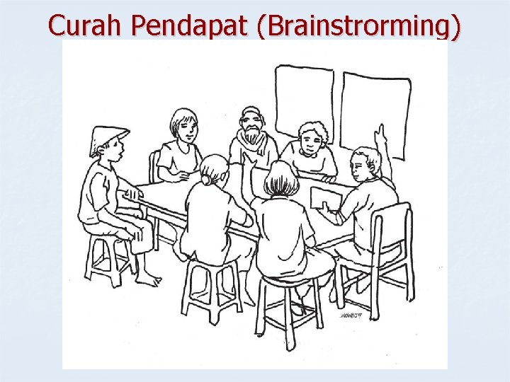 Curah Pendapat (Brainstrorming) 