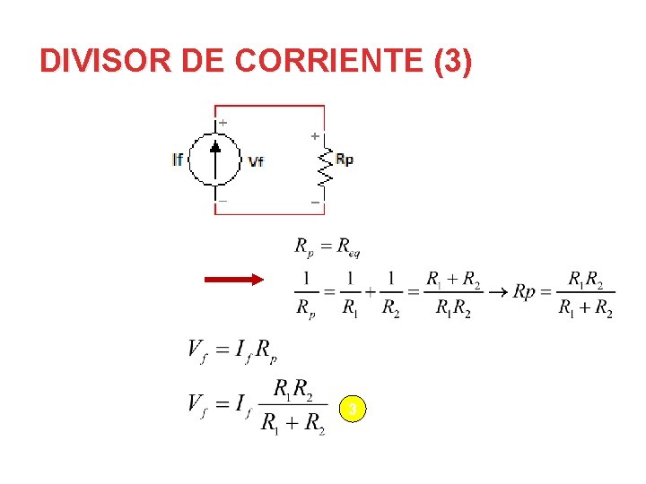 DIVISOR DE CORRIENTE (3) Figura 50_a En paralelo 3 