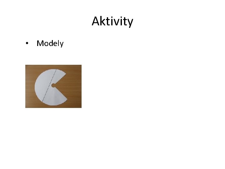 Aktivity • Modely Aktivity • Modely
