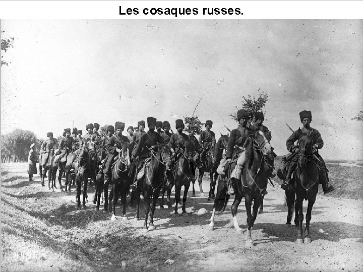 Les cosaques russes. 