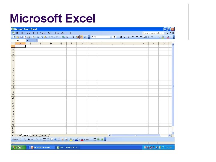 Microsoft Excel 