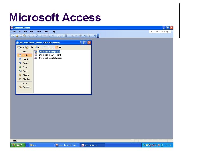 Microsoft Access 