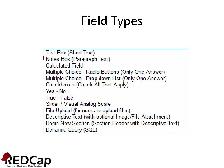 Field Types 