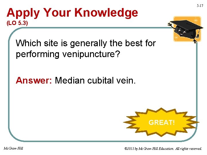5 -17 Apply Your Knowledge (LO 5. 3) Which site is generally the best