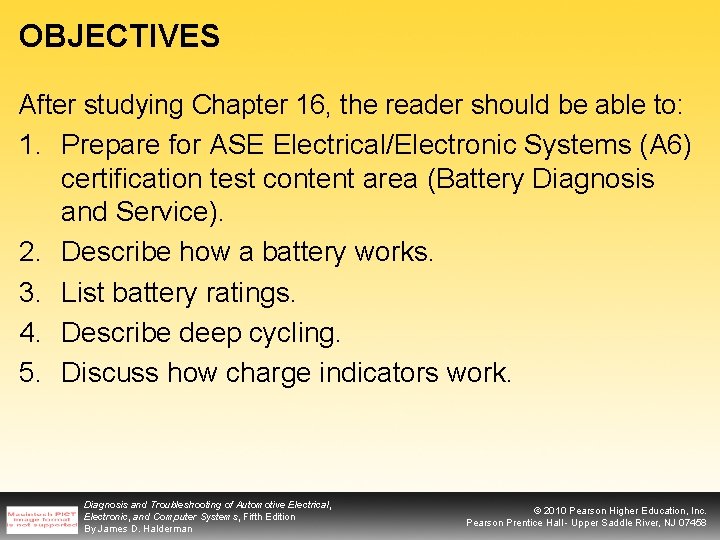 OBJECTIVES After studying Chapter 16, the reader should be able to: 1. Prepare for